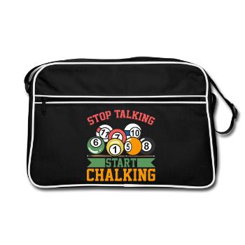 Billiard Joke - Retro Bag - black/white - Front