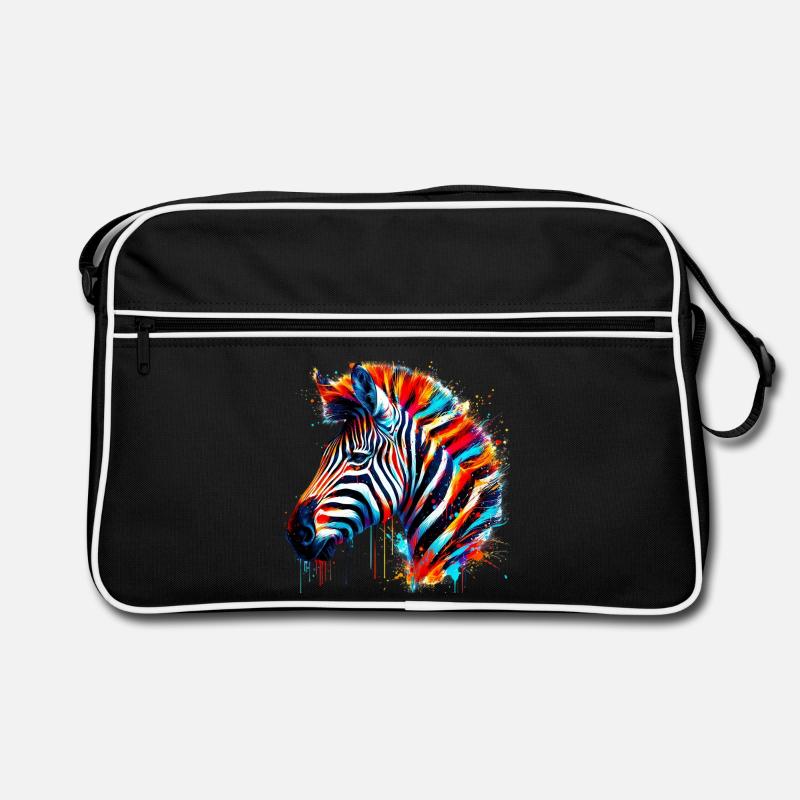 Zèbre Sac Retro