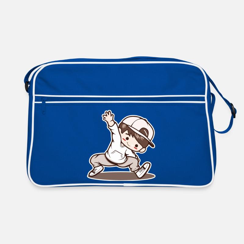 Little Breakdancing Boy Retro Bag