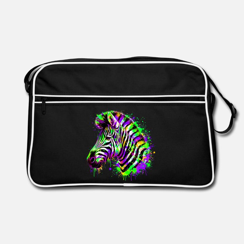 Zebra Retro Tasche