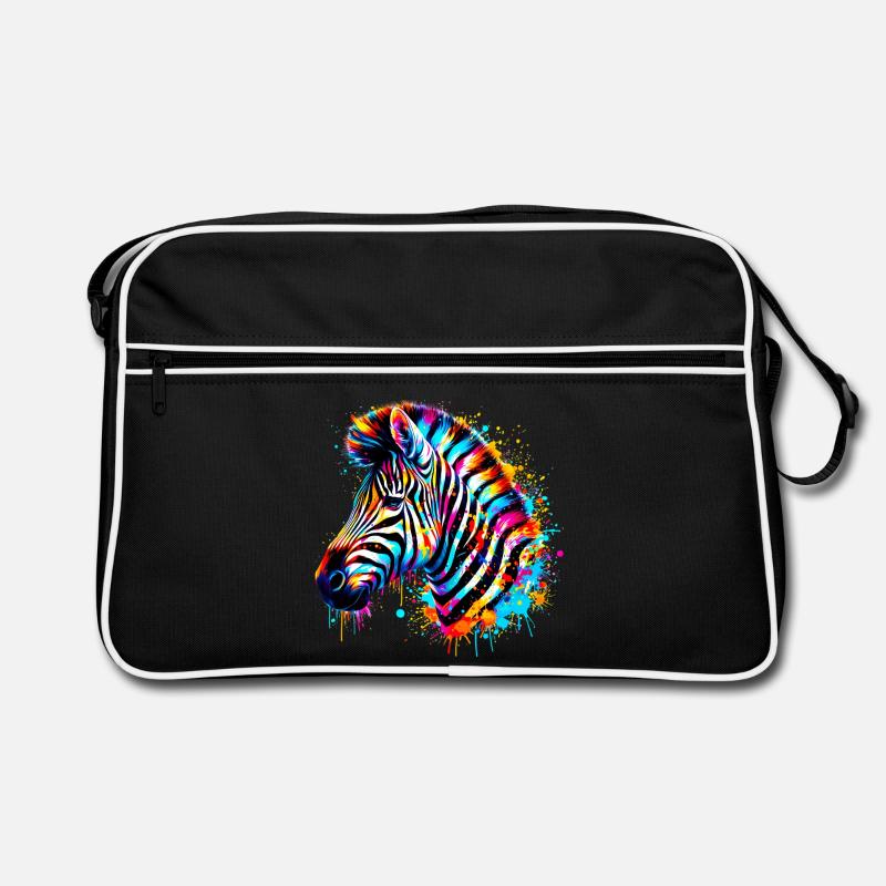 Zebra Retro Tasche