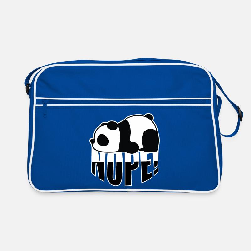 Panda Nope Retro Tasche