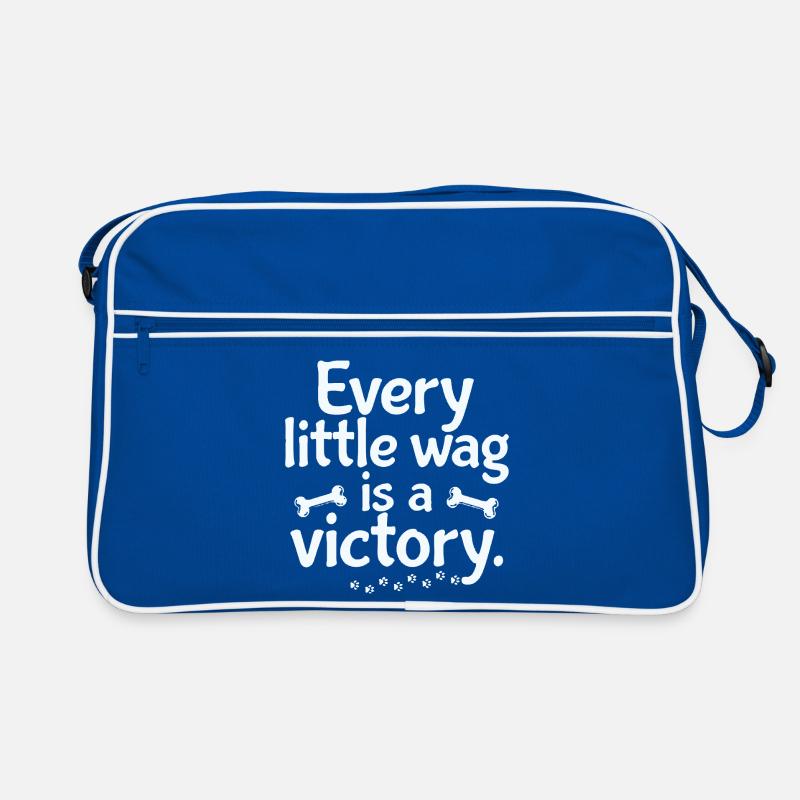 Every Wag Is a Tiny Victory Retro Bag