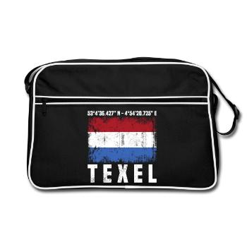 Texel coordinates - Retro Bag - black/white - Front