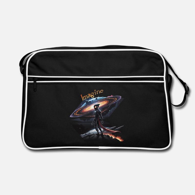 Alien interdimensionnel Sac Retro
