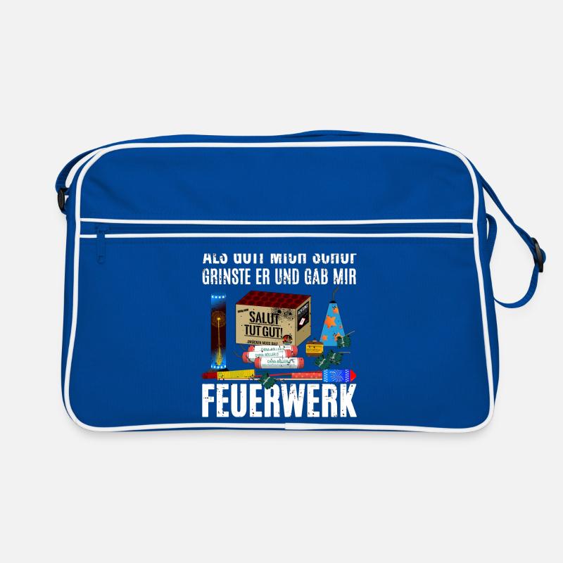 Feu d’artifice du Nouvel An Sac Retro