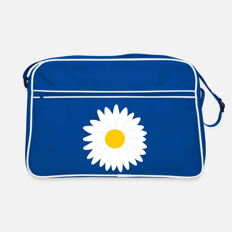 Blume weiß weiße Blumen Geschenk Muttertag Mutter Retro Tasche