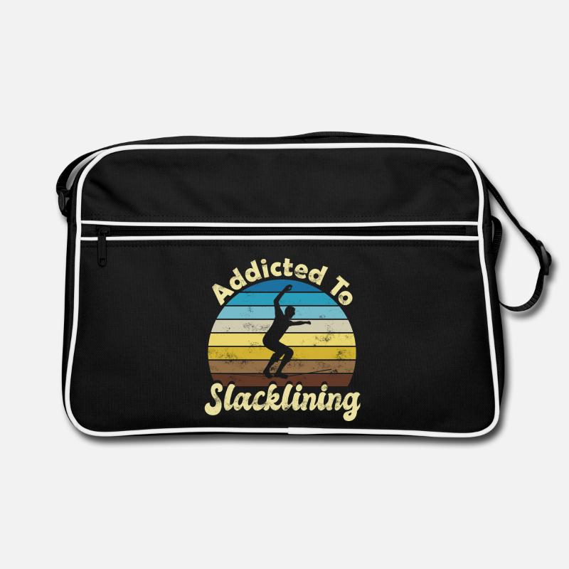 Slackline Slacken Slacklining Sac Retro