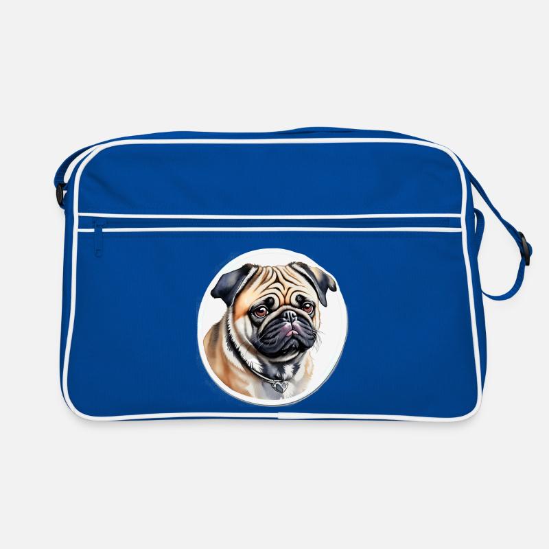 Mops Retro Tasche
