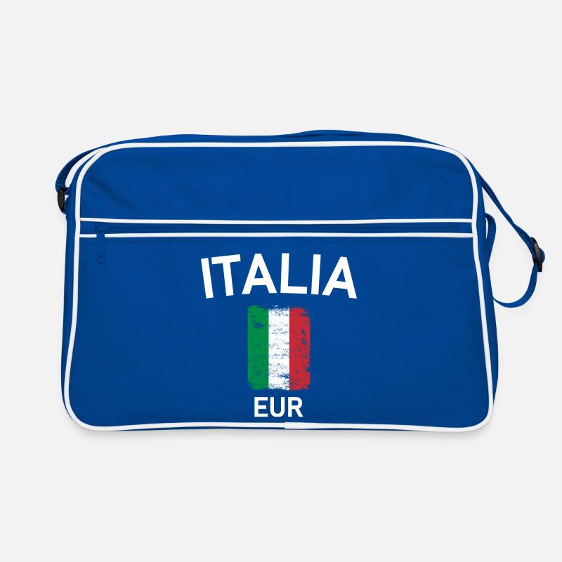 Italia flag Retro Bag