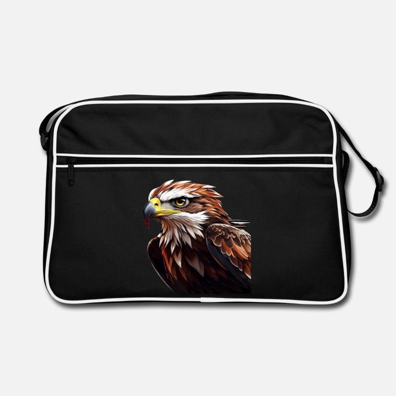 Powerful Eagle Head Retro Bag
