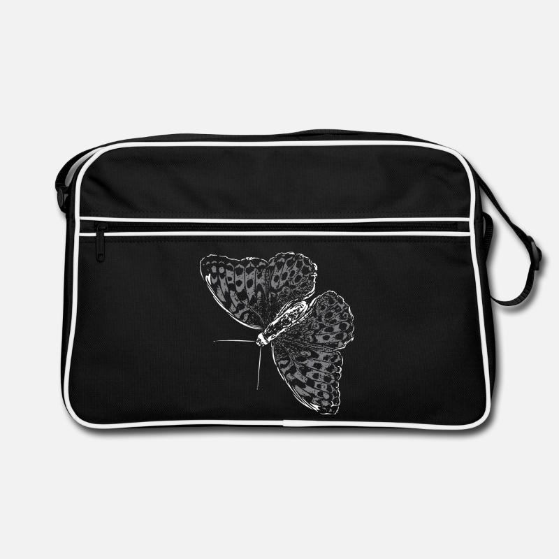 Aile de papillon Papillon Papillon Sac Retro
