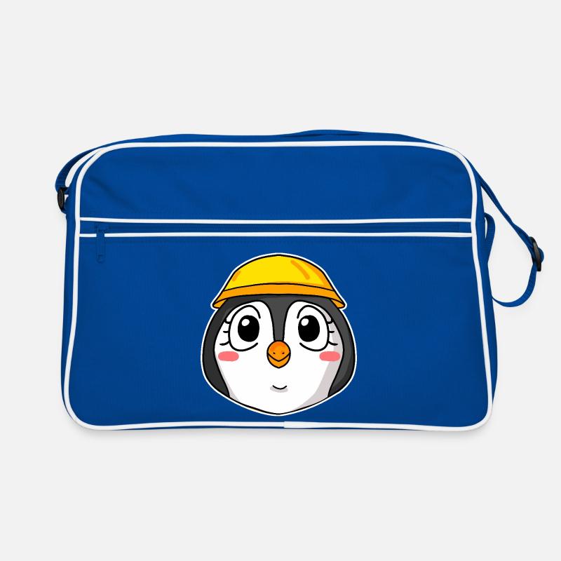 Penguin Construction Site Retro Bag