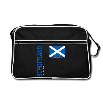 Dundee - Retro Bag - black/white - Front