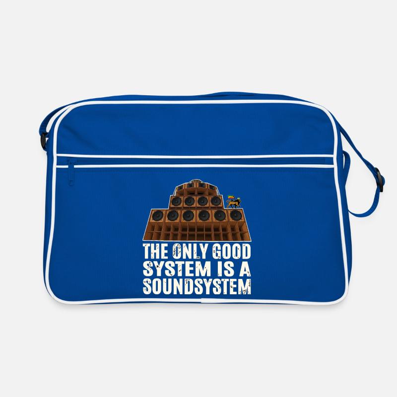 Soundsystem Reggae Retro Tasche