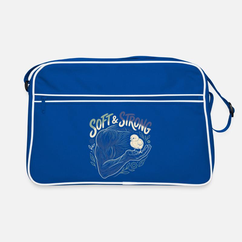 Soft And Strong Men Retro Bag