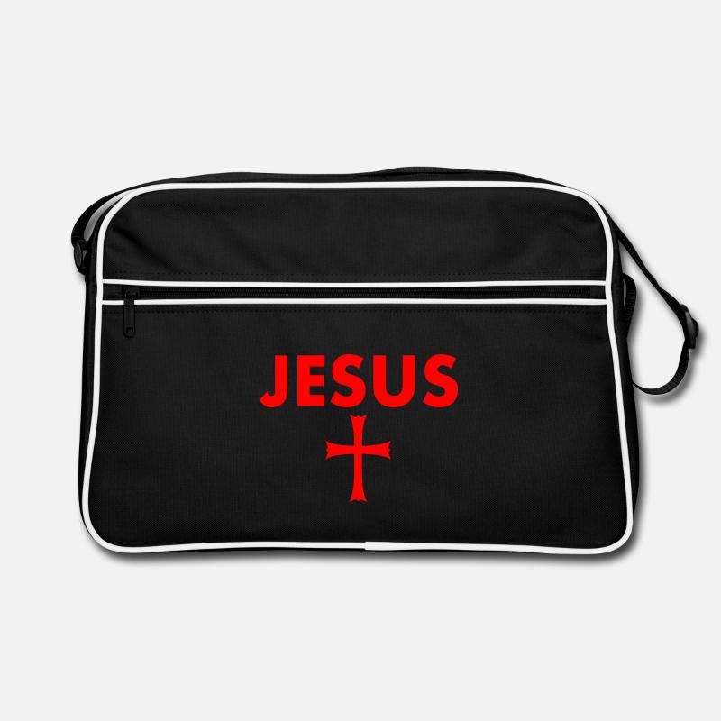 Jesus Cross Retro Bag
