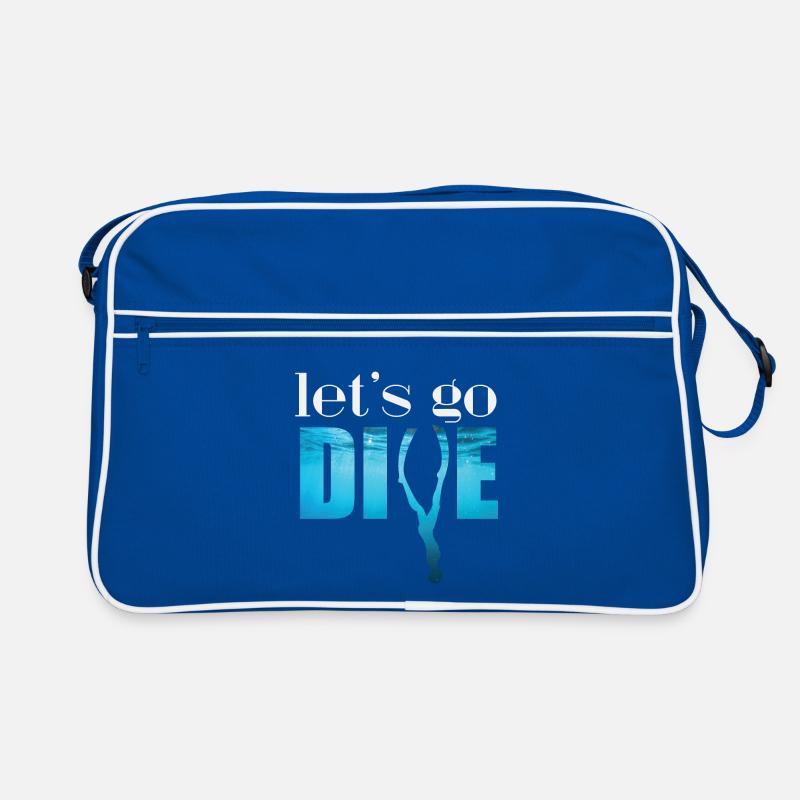 lets go dive Retro Bag