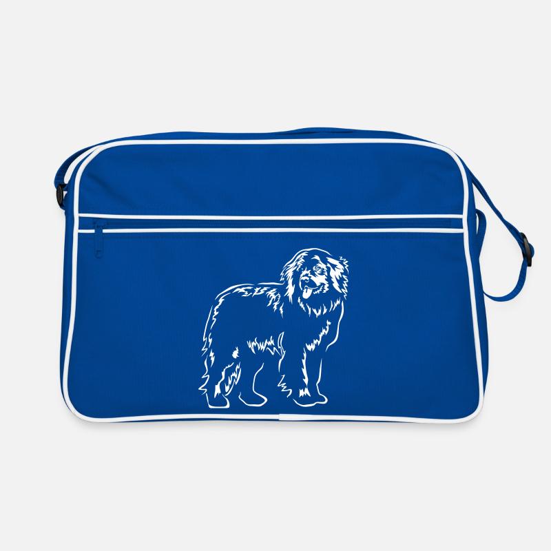 Neufundländer "Black Edition" Retro Tasche