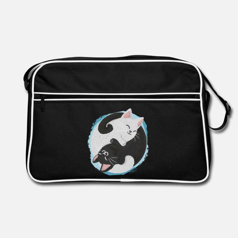 Jing Jang Katzen Retro Tasche