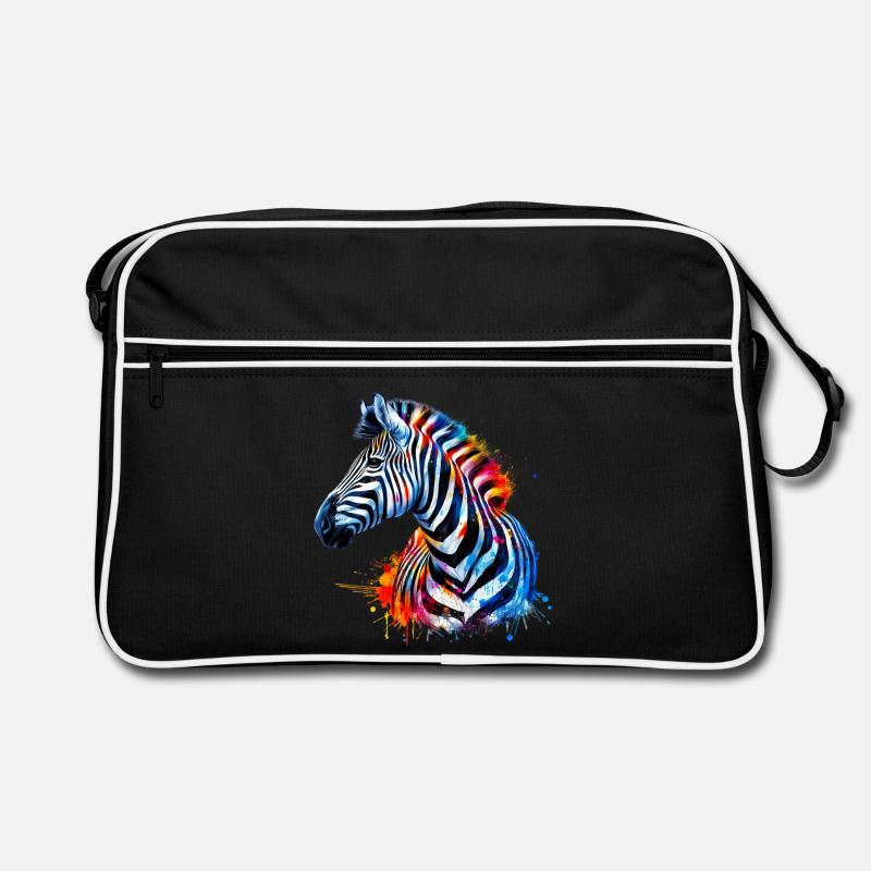 Zebra Retro Tasche