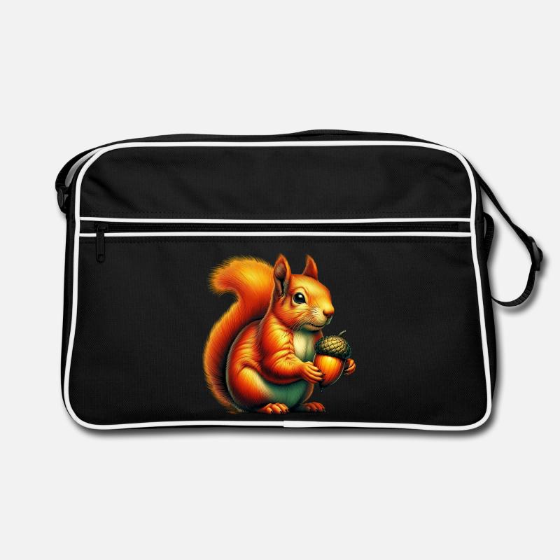 Squirrel Retro Bag