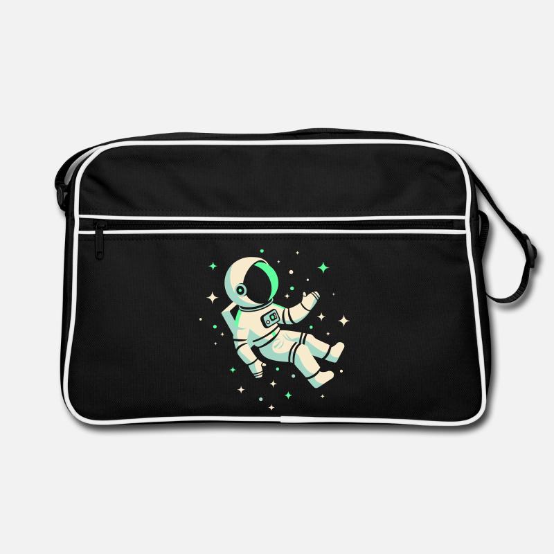 Astronaut Retro Tasche