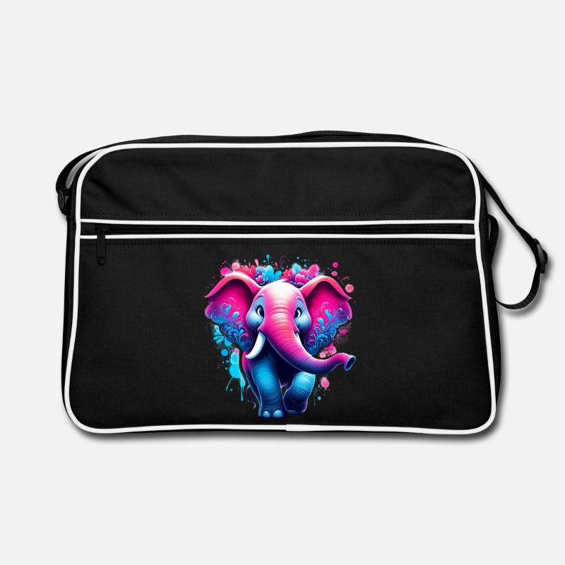 Éléphant Sac Retro