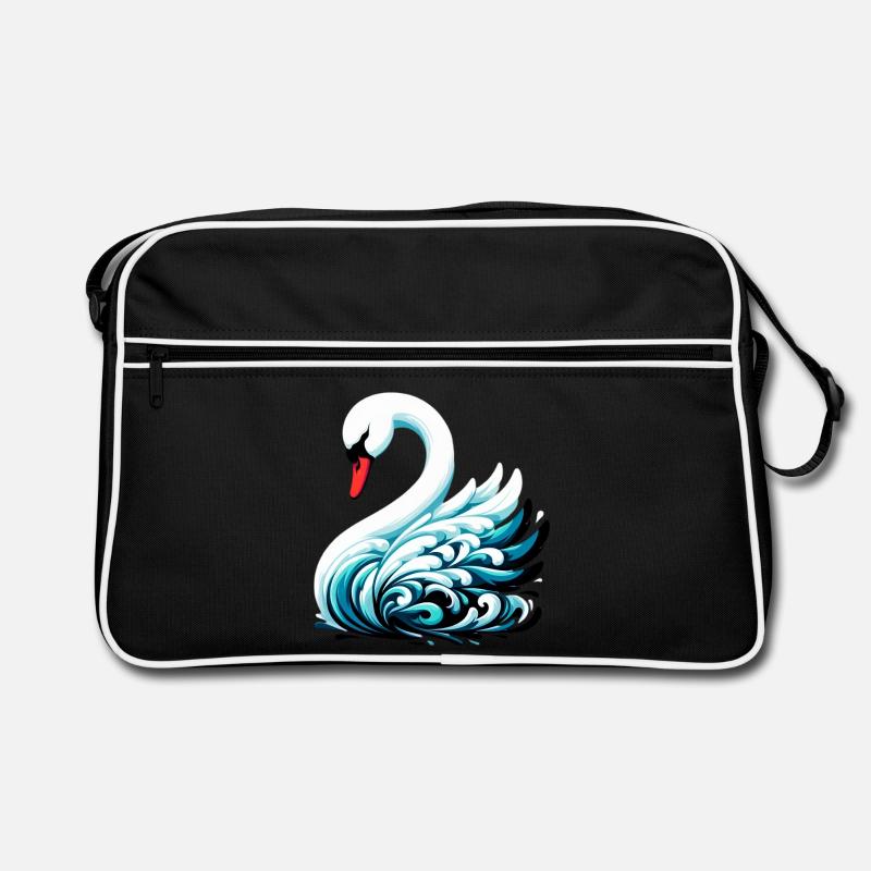 Schwan Retro Tasche