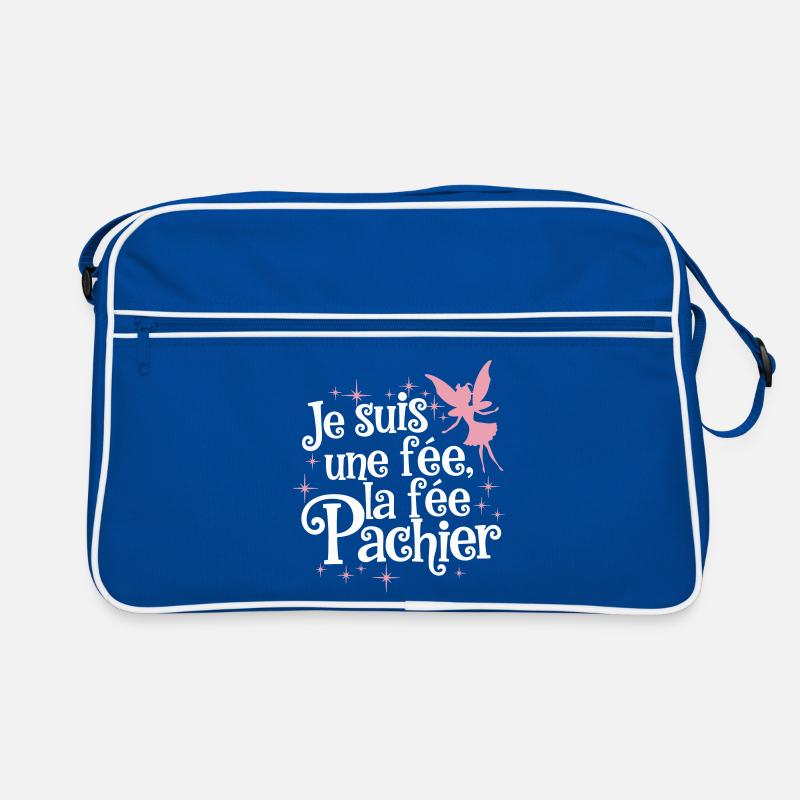 Ich bin eine Fee, die Fee Pachier Retro Tasche