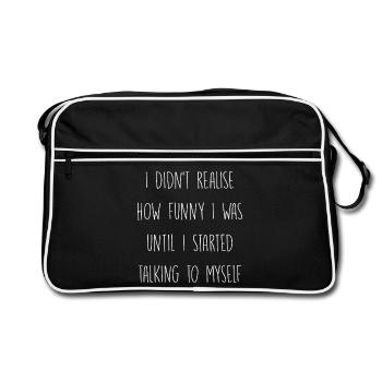 Soliloquy - Retro Bag - black/white - Front