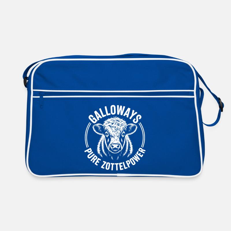 Galloway Beef Head Retro Bag