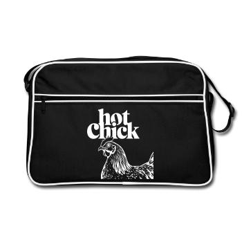 Hot Chick Rétro Print - Sac Retro - noir/blanc - Devant