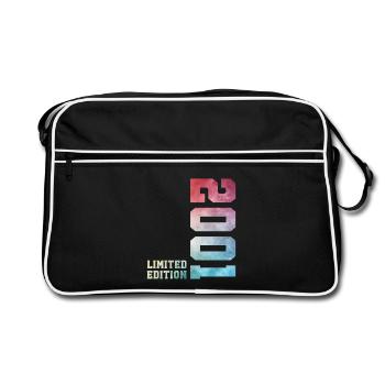 25e anniversaire Édition Limitée 2001 Millésime 2001 - Sac Retro - noir/blanc - Devant