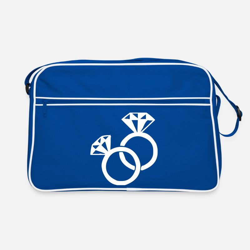 Die Diamantringe Retro Tasche