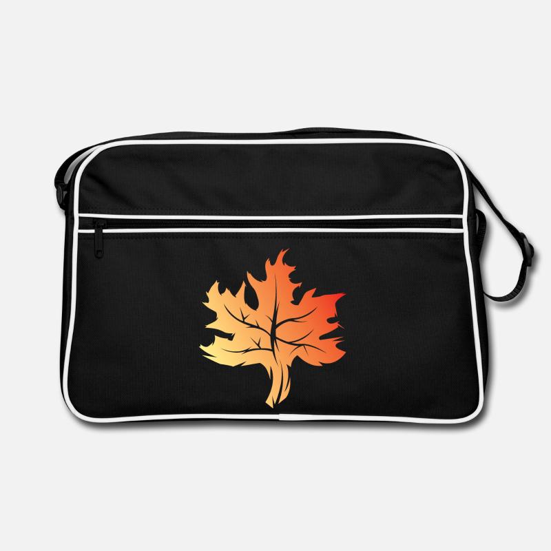 Maple Leaf Icon Colors Logo icon Illustration Retro Bag