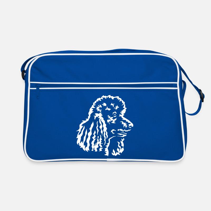 Poodle Head "Black Edition" Retro Bag