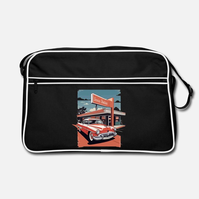 Voitures de collection 1950 Sac Retro