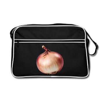 Magie de l’oignon - Sac Retro - noir/blanc - Devant