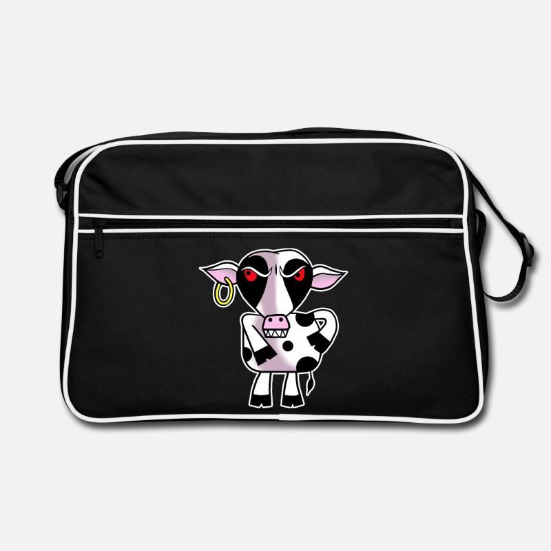 Vache en colère Sac Retro