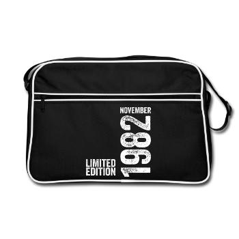 November 1982 Limited Edition November 1982 - Retro Bag - black/white - Front