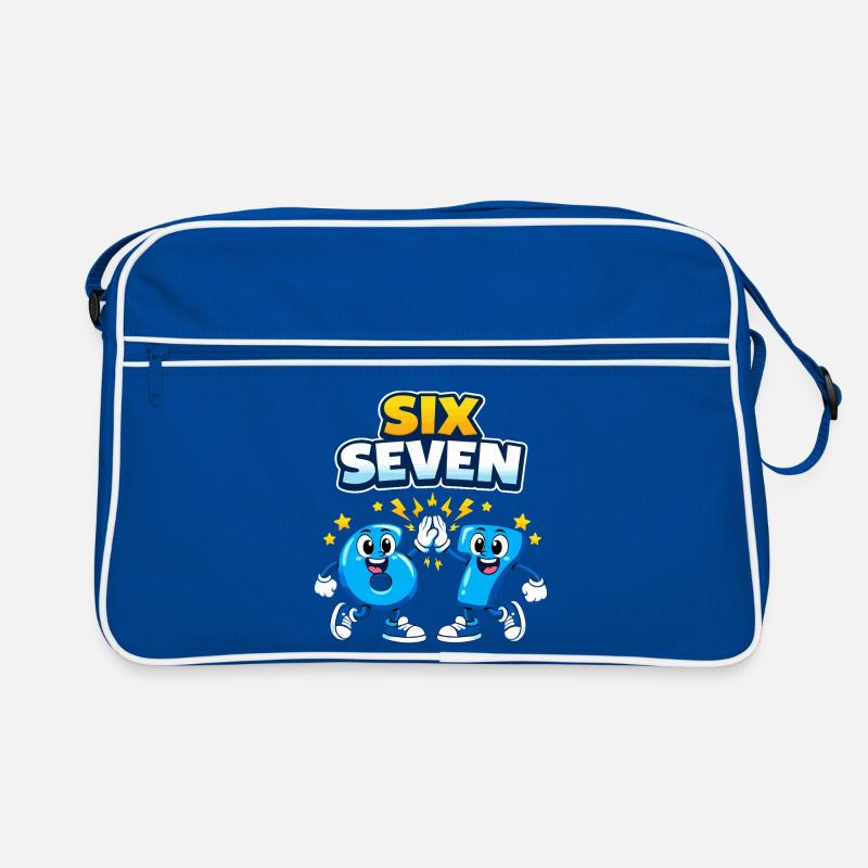 Number 67 Six Seven - 6 7 Memes Retro Bag