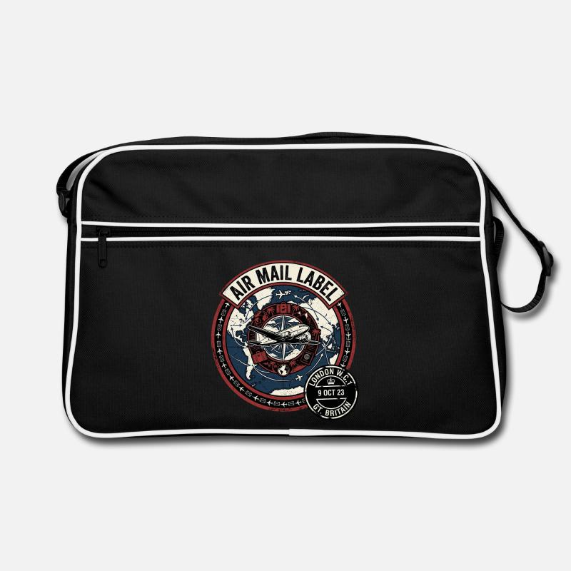 Air Mail England Retro Bag