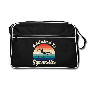 Gymnastique artistique Gymnastique - Sac Retro - noir/blanc - Devant