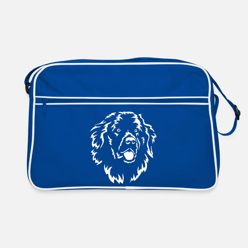 Newfoundland Head "Black Edition" Retro Bag