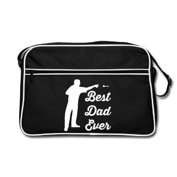 Dard - Sac Retro - noir/blanc - Devant