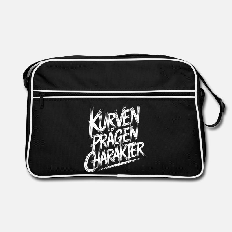 Courbes forme caractère Sac Retro