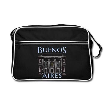 Buenos Aires, Argentine, Musée d’art du dessin - Sac Retro - noir/blanc - Devant