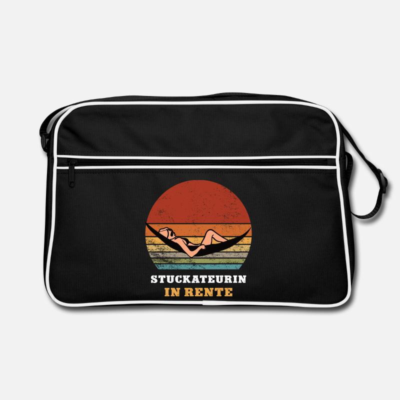plasterer pension retirement pensioner plasterers Retro Bag