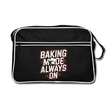 Mode de cuisson toujours activé - Sac Retro - noir/blanc - Devant